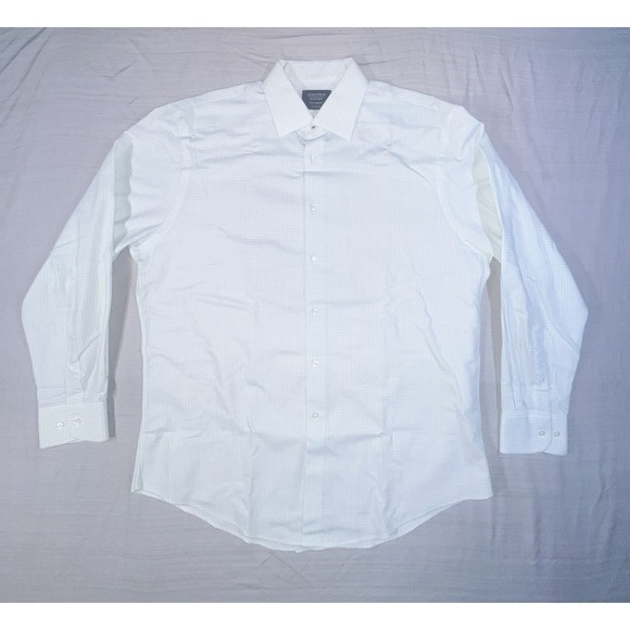 Nordstrom‎ Men's Long Sleeve Medium Button Down Shirt 16 Neck 33/32 Mint Green - Picture 4 of 15